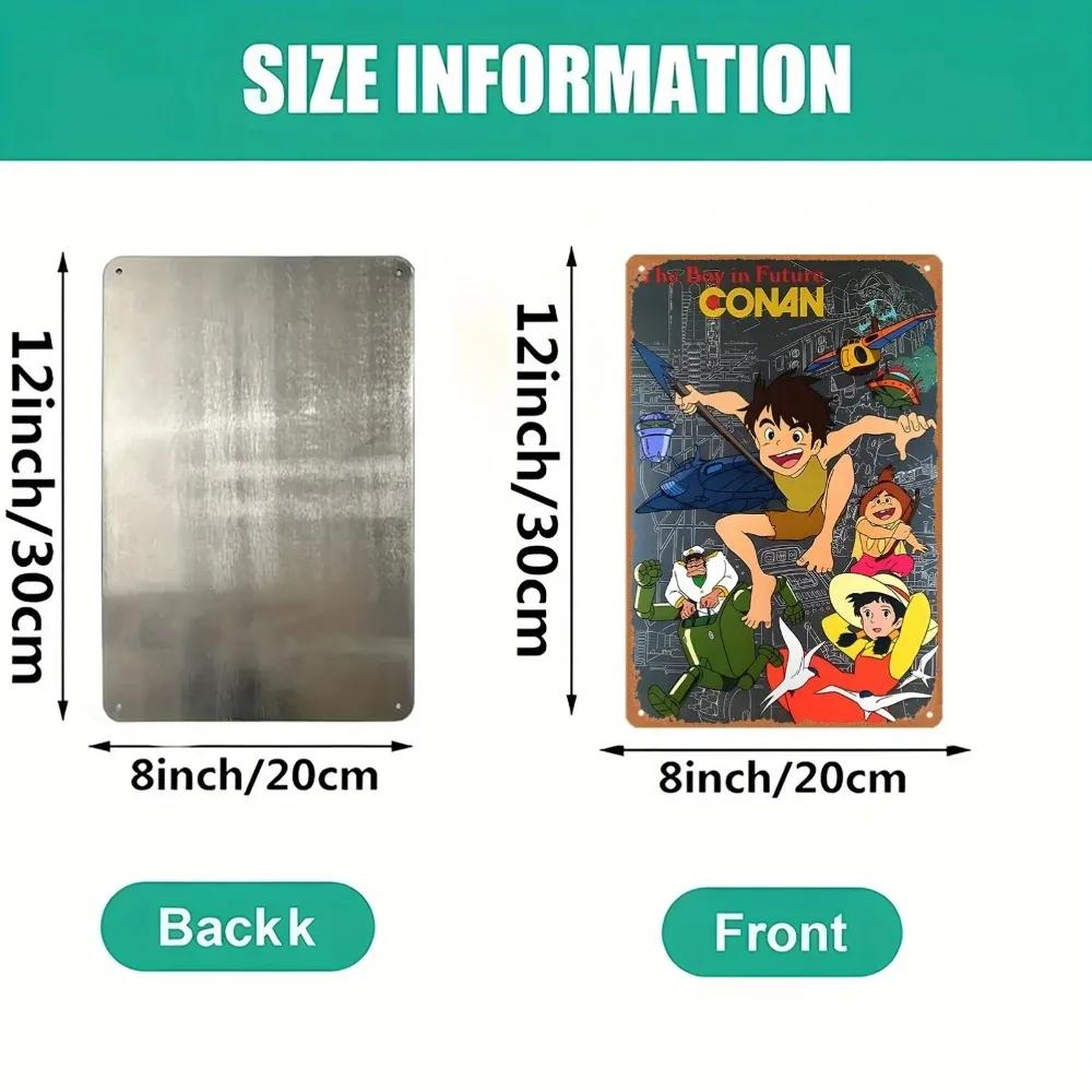 CONANFUTUREZ "Future Boy CONAN" Artwork - Waterproof Dustproof Wall Decor, Aesthetic Art for Home Bar Cafe