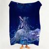 Game M Miracle N Nuannuan Throw Flannel Throw Blanket Suitable for Sofa Living Room Bedroom