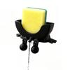 Cute Sponge Holder with Drainage Soap Dish Kitchen Sink Organizer Countertop Storage Tray Sponge Drying Rack