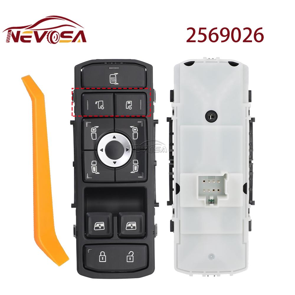 NEVOSA 2569026 2569024 Power Master Control Window Switch lifter for Scania Truck R S NGT 2398124 1710066478 LHD 2569026