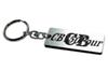 CB750Four Double Ring Acrylic Original Keychain Classic Custom Accessories A-46-2 Silver/Black - Car, Muffler, Handlebars, Exterior, Mirrors, Parts,