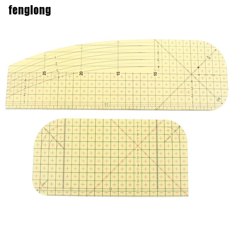 20 / 30 cm Riglă de presare la cald Diy Patchwork Instrument de măsurare a procesului de cusut
