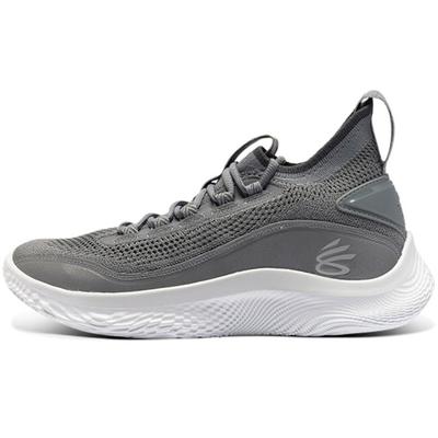 Curry Brand Curry Flow 8 Shine Herren Sneaker Grau Stahl Weiß 3024031-100