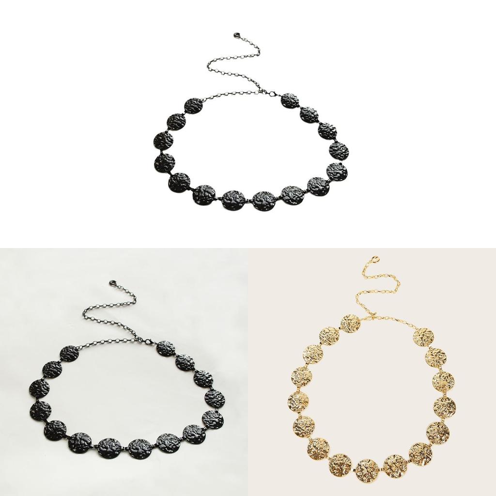 Retro Metall Damen Hüftkette Mit Geschnitztem Blumendesign Für Sommerfestival Zubehör