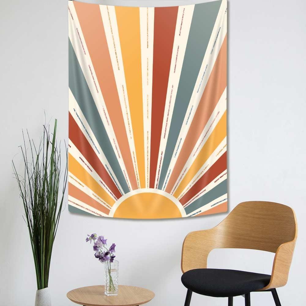 Saoluis Sun Vintage Wall Tapestry 75x100
