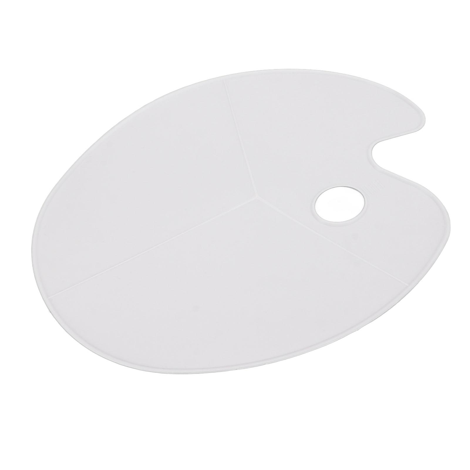 Palette de peinture Épaisse Grande Bords Brillants Plateau de Mélange pour Aquarelle Planche de Mélange de Couleurs Artiste   pour Artistes Étudiants Designers