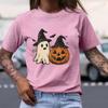 Halloween T Shirt Men Women Casual Short Sleeve Graphic Tee Print Cosplay Funny Halloween Pumpkin Tops Summer Y2k Clothes