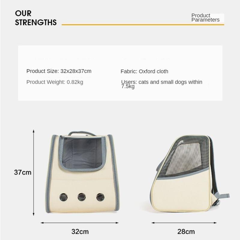Pet Milk Cat Bag Portable Foldable Breathable Large Capacity Cage for Small and Medium Dogs Waterproof Backpack Dog Bag