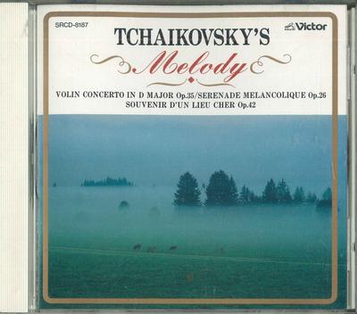 CD VARIOUS - Tchaikovsky's MELODY SRCD8787 VICTOR 1991 Japan Classical Used