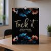 Fu-ck It 2026 Calendar for Tired Women, 2026 Fuck It Wall Calendar for Tired Women, Humor Hanging Month Calendar,Hanging Calendar for Home