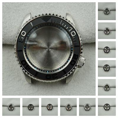 42mm Matte Watch Case With Sapphire Crystal Glass Waterproof Compatible Fit For Nh35 Nh34 Nh36 Movements 28.5mm Dial Skx007 Mods
