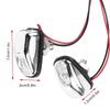 Nozzle Wiper Hood Wiper Sprayer Water Spray Lamp Car LED Light Wiper Spray Light Decorative Light