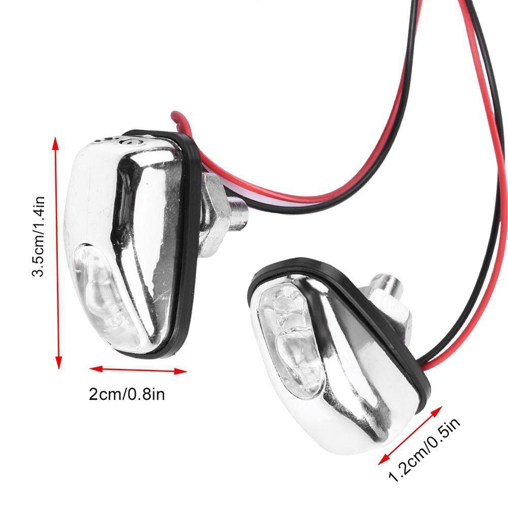 Nozzle Wiper Hood Wiper Sprayer Water Spray Lamp Car LED Light Wiper Spray Light Decorative Light