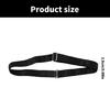 Multiuse Elastic Shirt Belt with Nonslip Designs Stretch Waist Belt Invisible for Formal Business Shirt and Daily Use