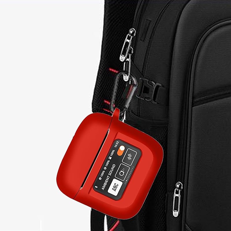 AIYYXX For JBL TOUR PRO3 for Case Correspondence Jbl Tour Pro [with Keychain] 360° Protection Silicone Material Waterproof Scratch Prevention