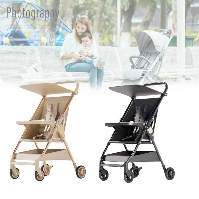 Stylish Portable Baby Stroller Compact And Foldable One Click Easy Storage For Parents