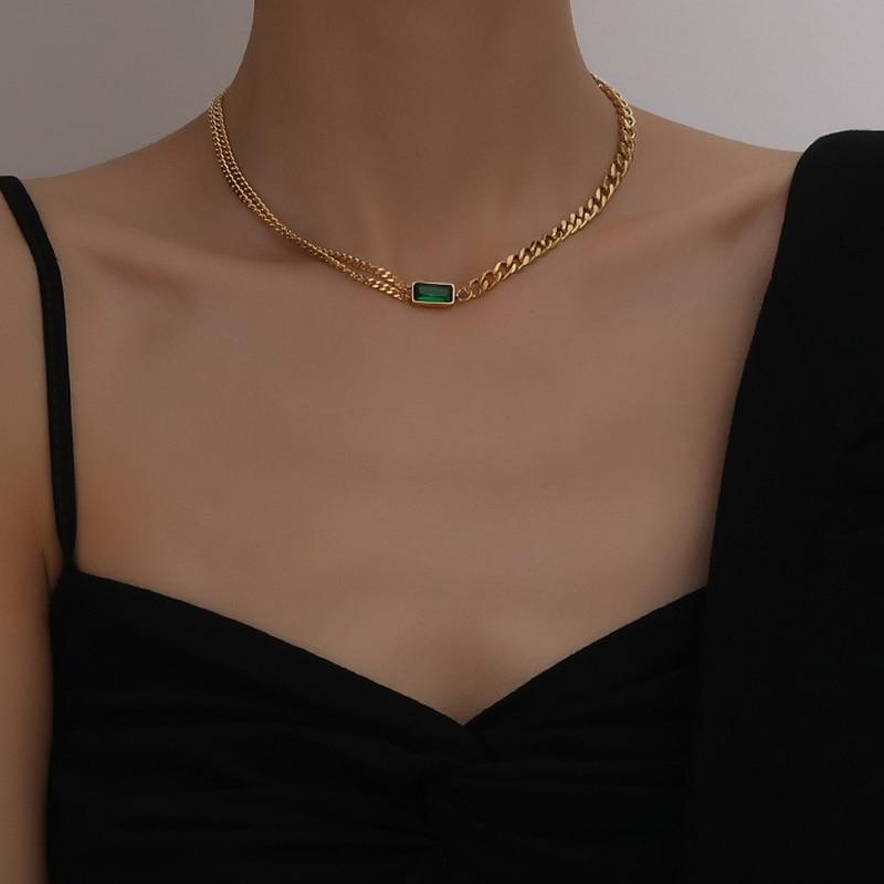 Chunky Chain Necklace Elegant Jewelry 