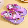 Kindersandalen Mädchen 2026 Sommer Pantoffel Neu Cartoon Niedlich Mädchen Flip-Flops Bequem Rutschfest Strandpantoffel