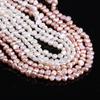 1String, Natural Freshwater Pearls, 3-4 Mm Nugget Pearl Beads for Jewelry Making DIY Necklace Supplies, Birthday Party Gifts for Women, 36cm