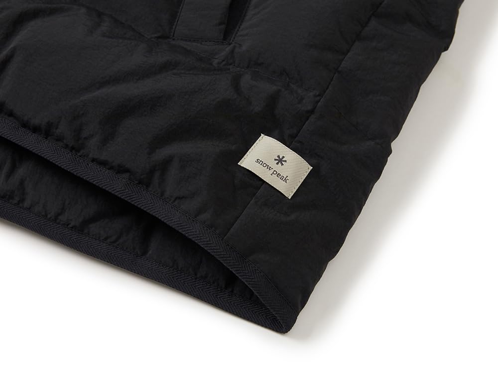 Snow Peak Land Lightweight Down Vest and XL GS-S25WMGDV60, Men's Women's, Black,