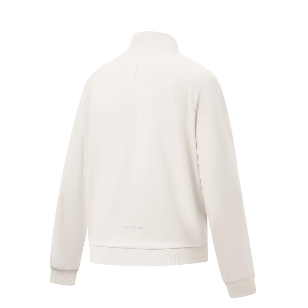 Li-Ning Antibacterial Quick-Dry Cool Loose Stand-Collar Jacket Women jackets AWDW684-1