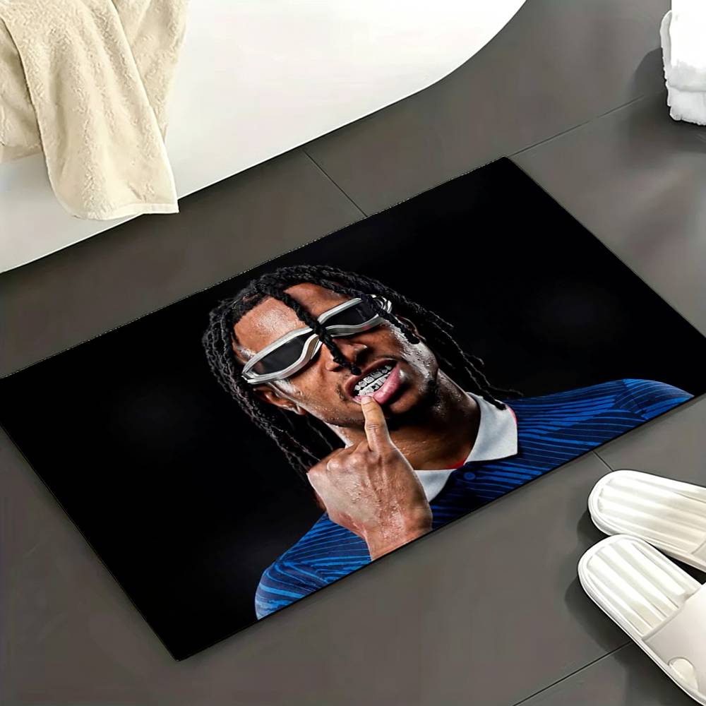 The King of Assists Michael Olise Bedroom Decor Carpet for Living Room Thick Plush Study Floor Mat Home Fluffy Soft Rug