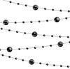 Pearl Garland with Black Balls, Chain 650cm