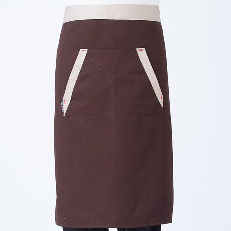 Chef Work Apron Restaurant Catering Kitchen Housework Cleaning Supplies Half Waist