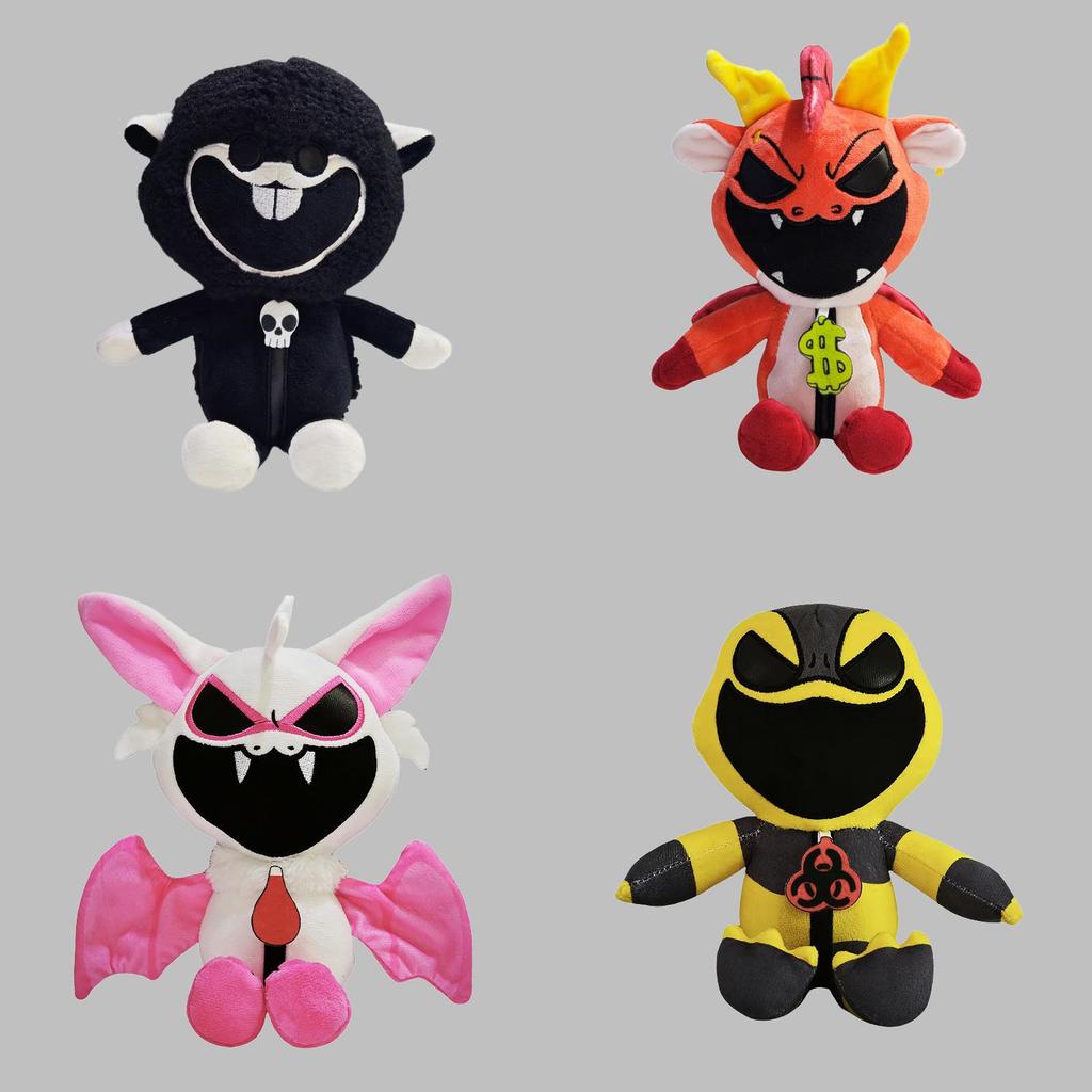 Nightmare Critters Delightful Black Sheep Plush Doll With High-quality Short Plush Material