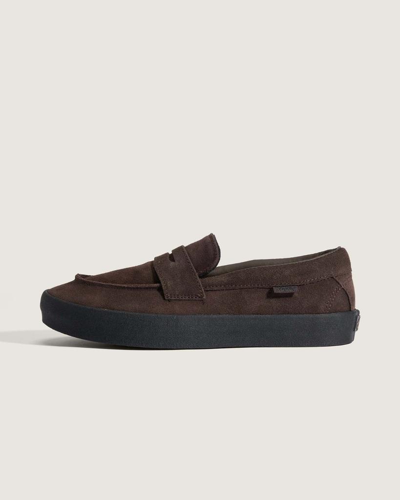 VN000VA6Y49 Vans Skate Loafer Suede Brown Black (Men's)