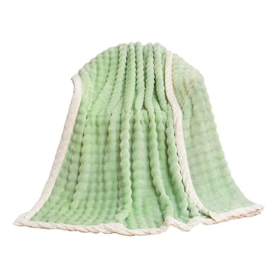 Letná prikrývka Pohovka Fleecová prikrývka Jednofarebný dizajn Priateľský k pokožke Priedušný Odolné šitie Umývateľná posteľná prikrývka