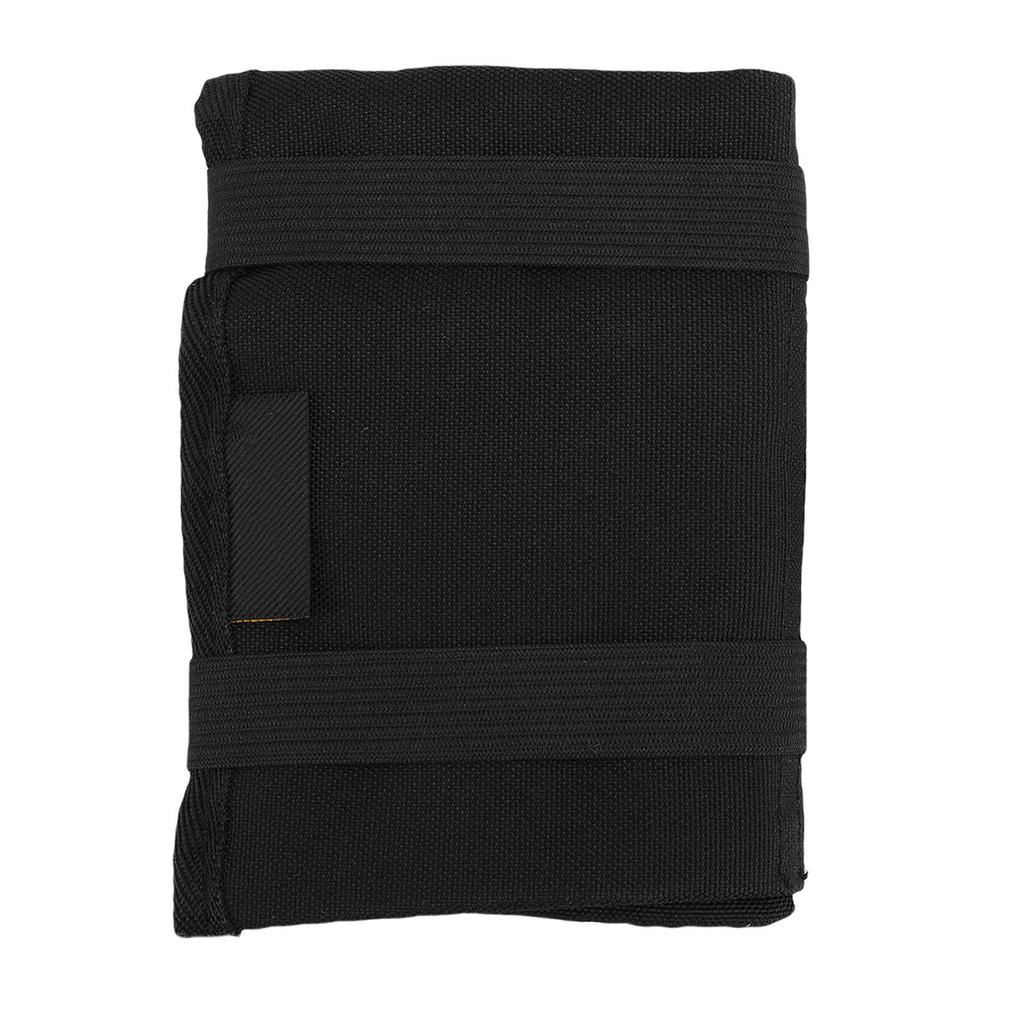 Road Bike Saddle Bag Polyester Multi Compartments Touch Fastener Compact Bike Tool Storage Tail Bag for Repair
