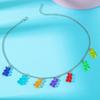 Collana alla moda bohémien con orsetto