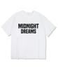 MIDNIGHT12AM Dot Dream Short Sleeve T-Shirt White