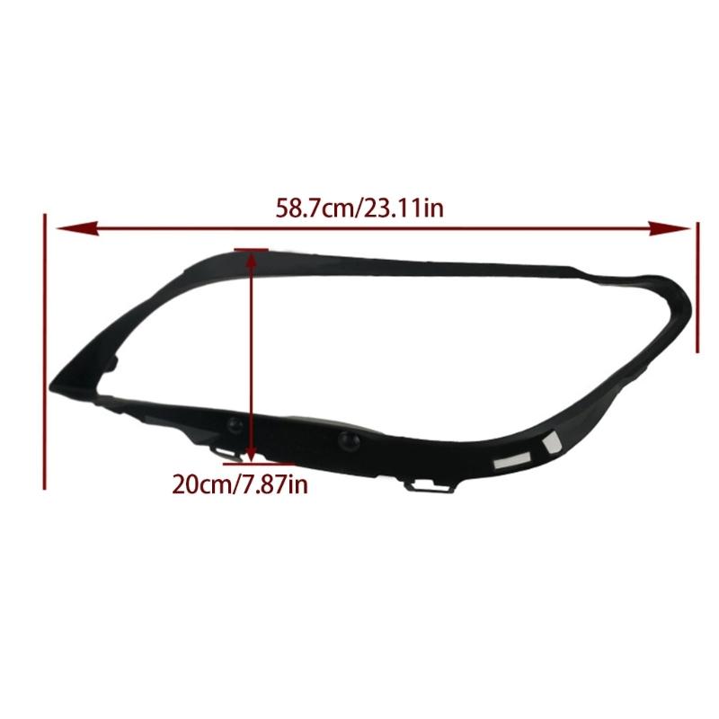 High Elasticity Headlight Sealing Gasket UV Resistant 63117225237 63117225238 for 730i 740i 750i 760i 740Li 750Li 760Li