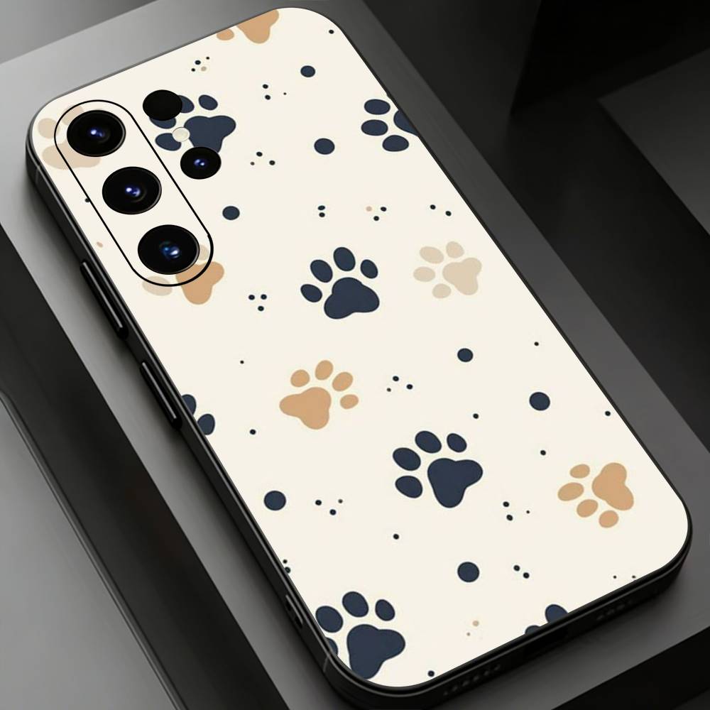 Dog Paw  Phone Case for Samsung Galaxy S20,23 Ultra S24,22 Plus S25,26,21FE TPU Cover