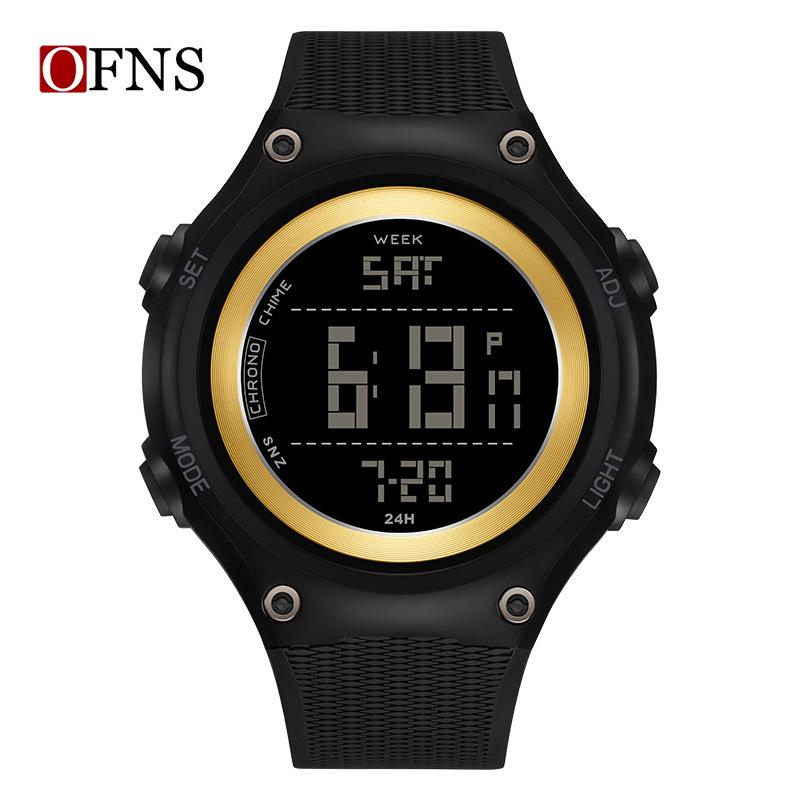 Sanda Multifunctional Youth Luminous Waterproof Sports Watch