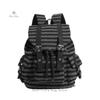 New Y2K Korean Striped Drawstring Backpack Fashion Women'S Kpop School Bag Rucksack Large Capacity Versatile Knapsack Travel Bag