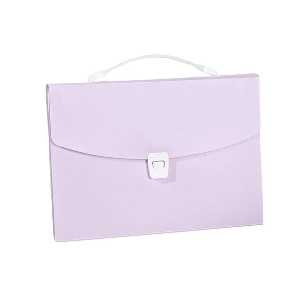 12-Layer A4 File Folder Multi-layer Expanding Large Capacity Data Sorting Storage Bag Waterproof Archive Bag