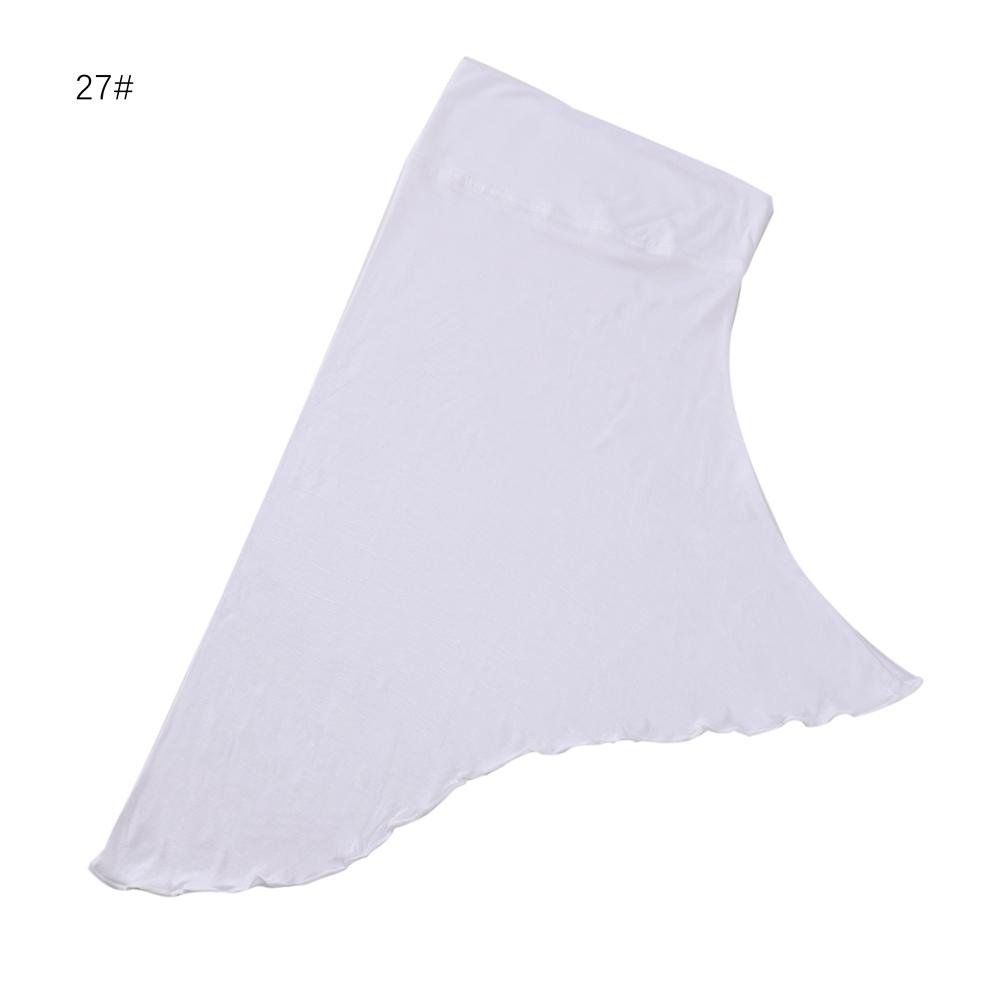 Cotton Inner Hijab Caps Muslim Stretch Jersey Cap Islamic Underscarf Bonnet Solid Headscarf Turbante Turban Mujer Instant Hijab