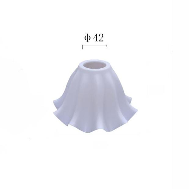 1Pcs Diy Wall Night Restaurant Chandelier Replacement E27 Plastic Flower Lampshade Hanging Lamp Accessories Table Parts