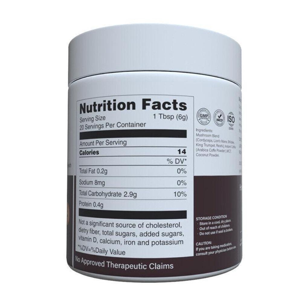Polvo de hongo café Ganoderma Lucidum Cordyceps: favorece la salud intestinal