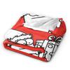 Comfort Simons Cartoon Cat Cats  Blanket Stuff Room Decorative  Throw Blankets Lightweight Fleece for Bedroom