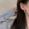 Cold Wind Best Selling Golden Women's Fashion Ear Rings Water Drop