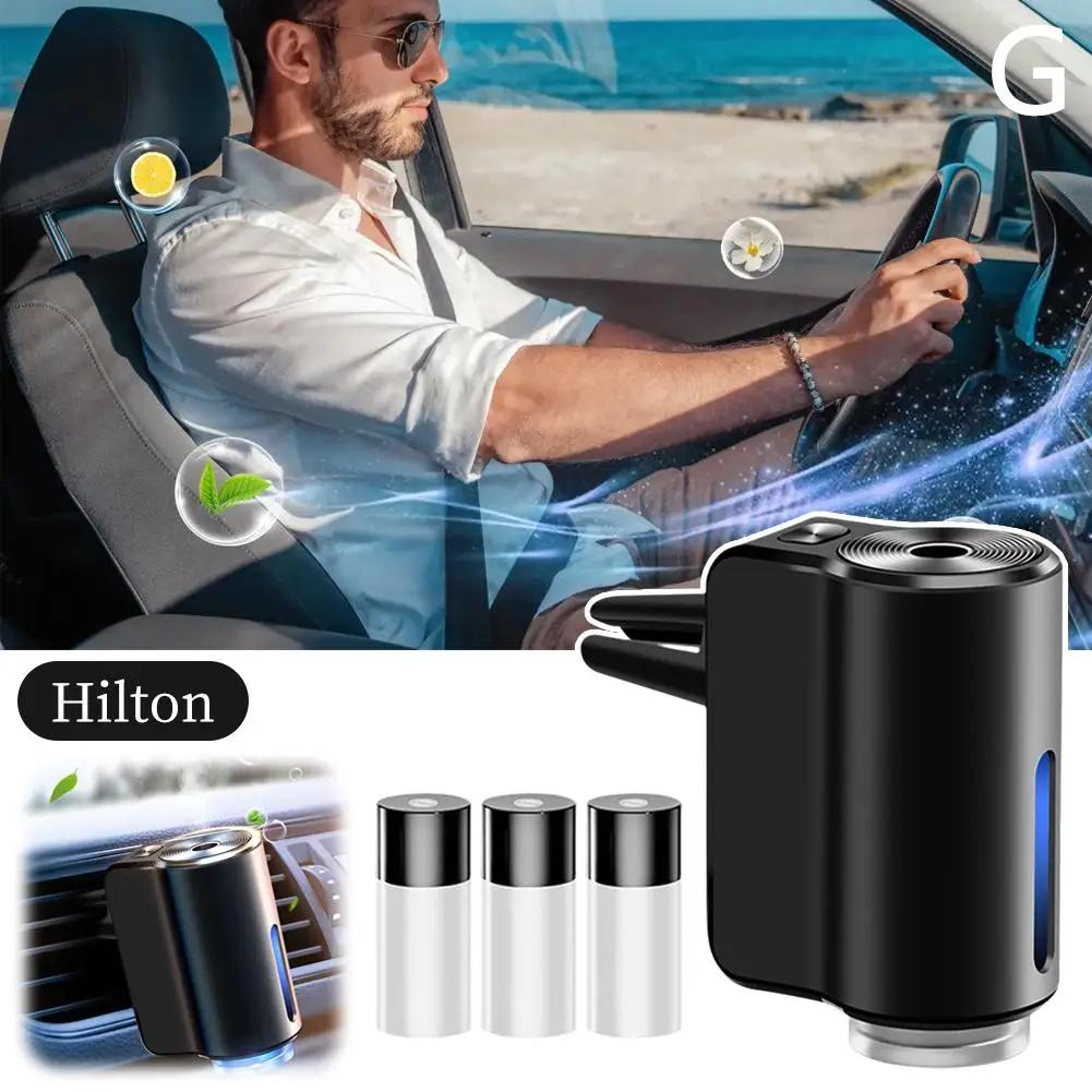 NEW Car Electric Air Diffuser Aroma Auto Air Vent Humidifier Aromatherapy Essential Air Oil Freshener Perfume Mist Car With L7Q9