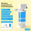 6in1 220v Aquarium Filter Pump Fish Tank Submersible Silent Air Oxygen Aerator Internal Water Pump Aquarium Air Pump Wave Maker