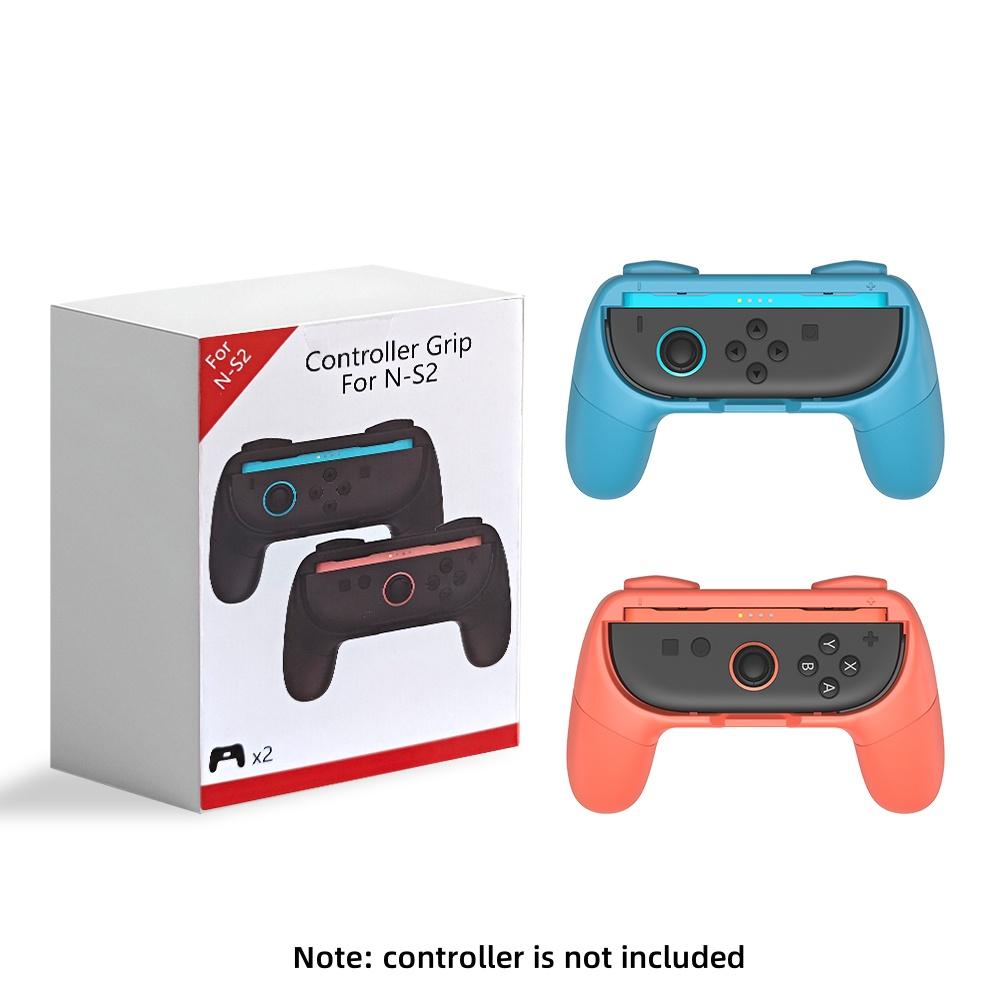 Hand Grip for Nintndos Switch2 Controllers, 2-Pack Wear-Resistant Grip Handle Kit for Switch2 Joy-Cons