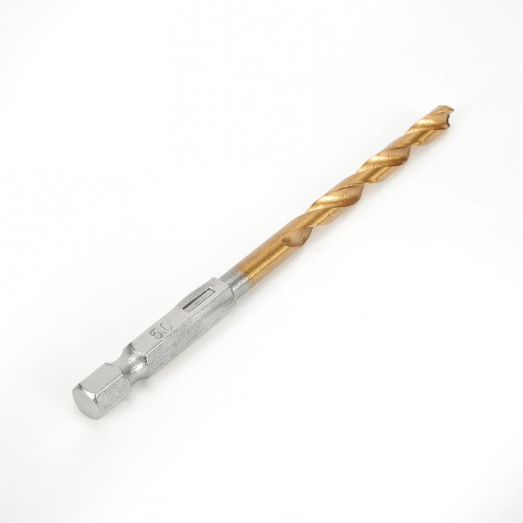 1,5 mm - 6,5 mm HSS Bohrer 13 Stück Sechskantschaft Teile Werkzeug