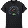 Unisexs 40th Birthday TShirt Speedometer Born In 1986 Years Feel Like Slogan Oversized T Shirt Women Clothes Graphic T Shirts Tops