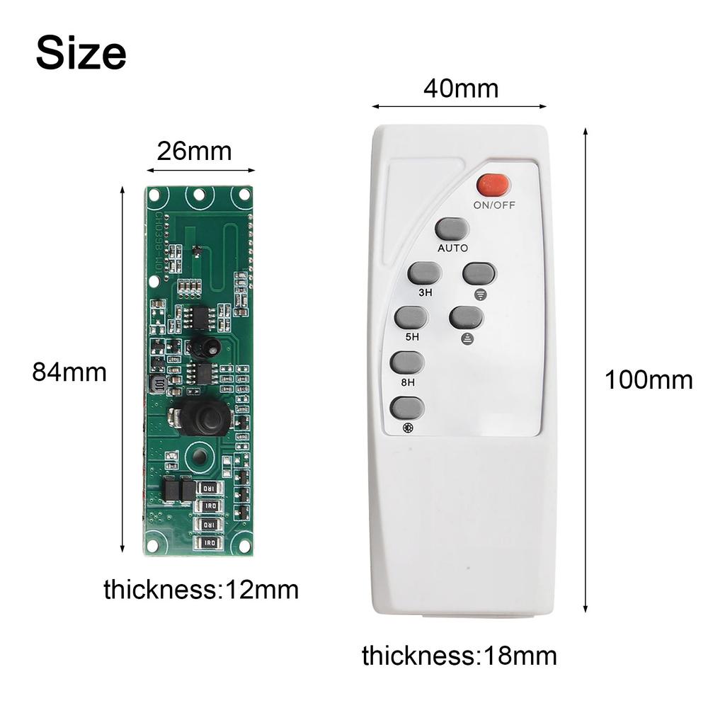 1 Set Wireless Remote Control 3.2V 3.7V Solar Light Circuit Board Has Been Soldered Solar Lamp Control Panel
